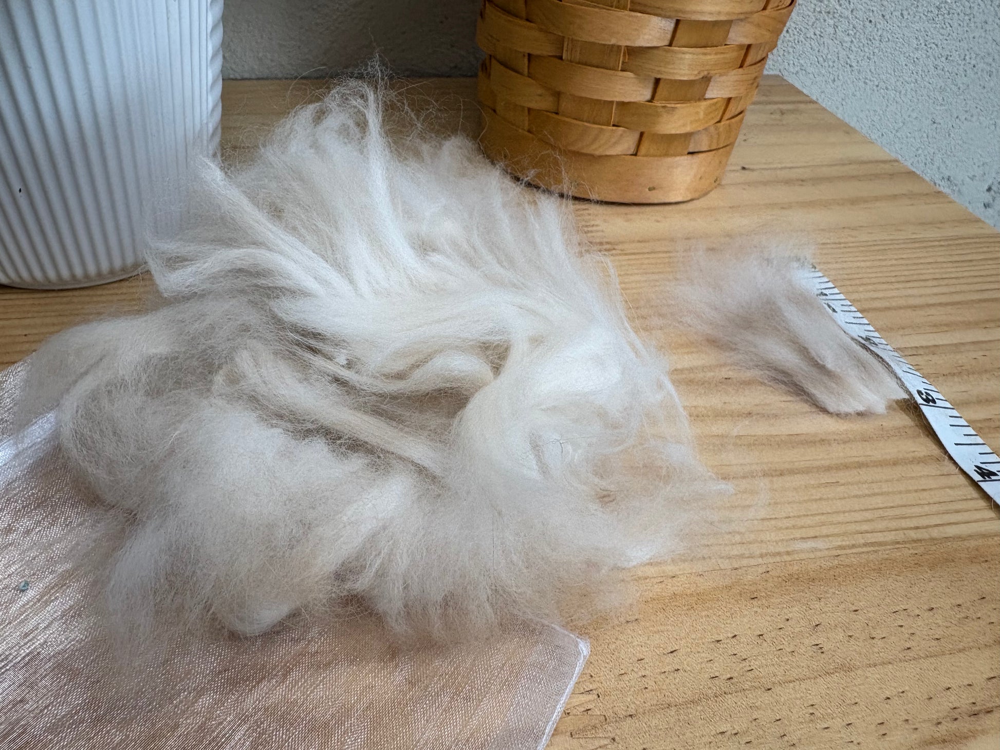 Angora Rabbit For Fiber Angora Rabbit 1oz. Fiber Bundle – Great Acres Farm