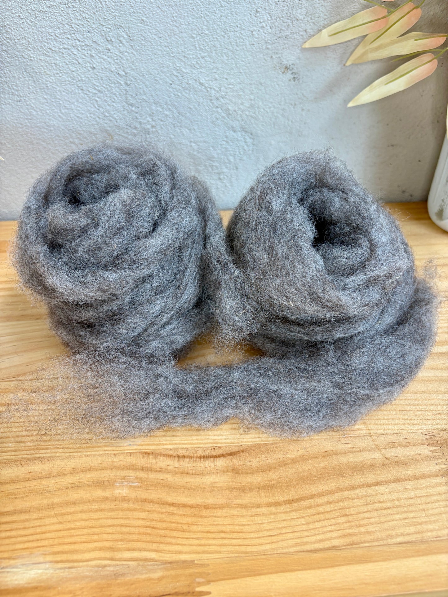 Finnsheep Wool Roving (per ounce)
